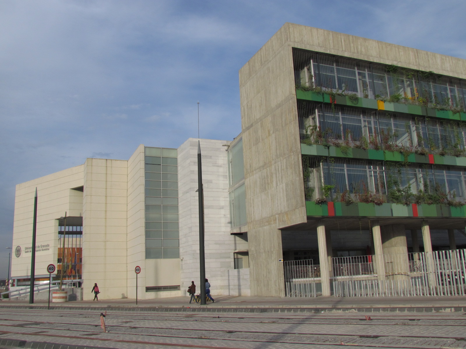 Edificio del Centro de Investigación Biomética