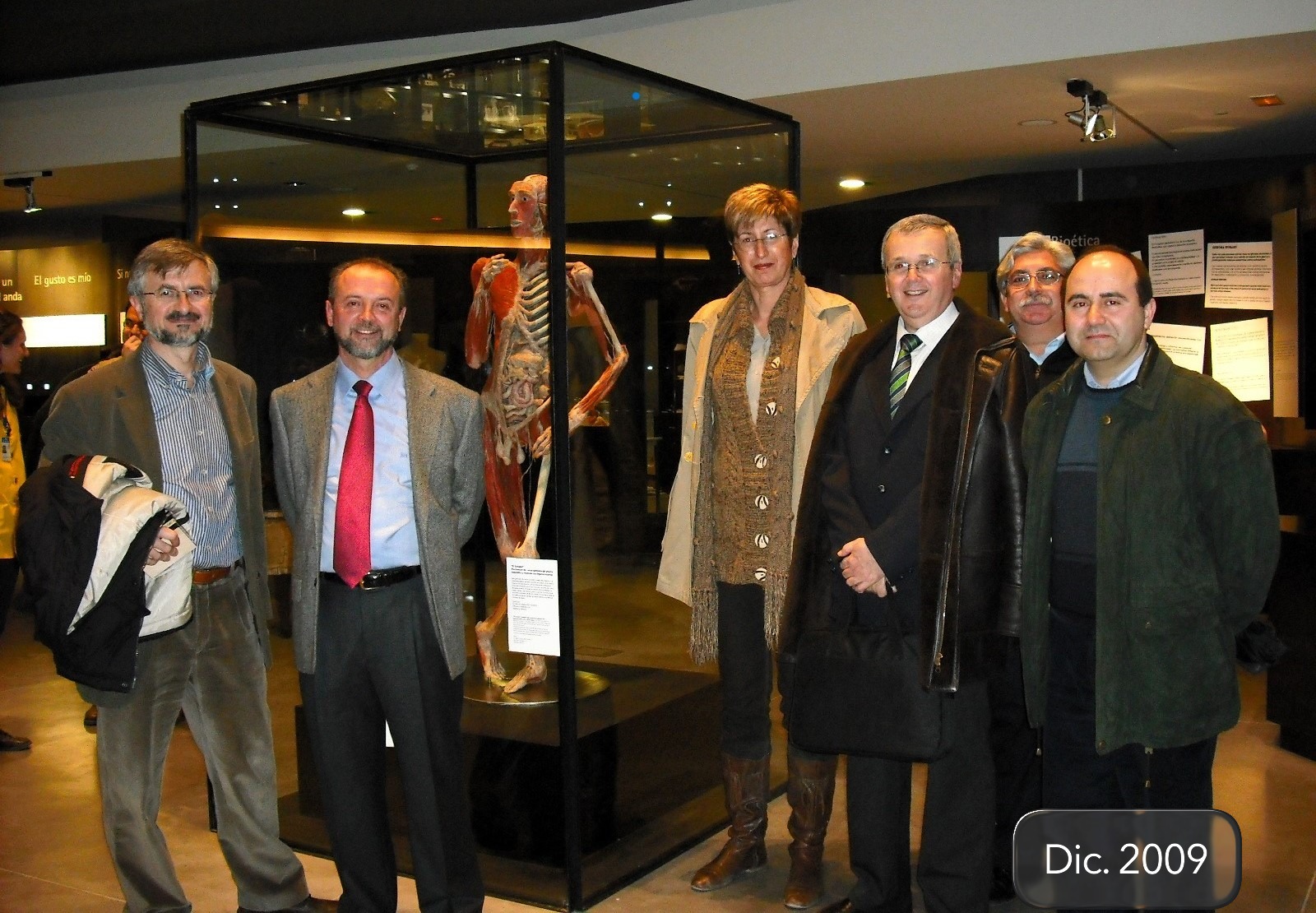 Miembros en la Exposición en el Parque de las Ciencias de Granada