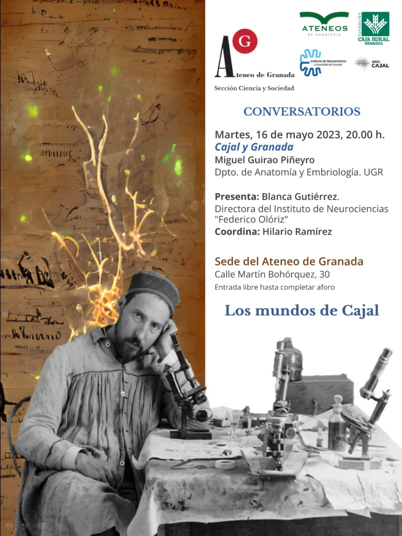Cartel Conversatorios Cajal